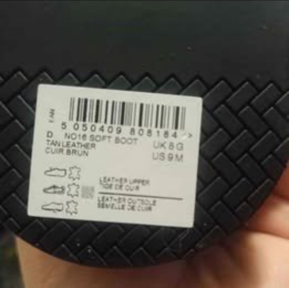 Bostonian (Clarks) Brown Leather Short Boots - Picture 5 of 5